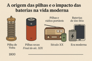 evolução das pilhas